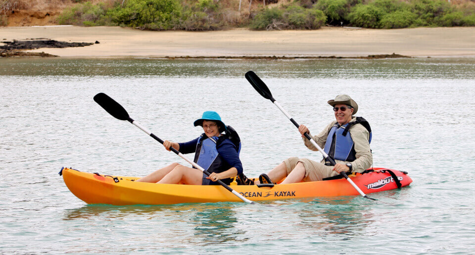kayaking activities in galapagos