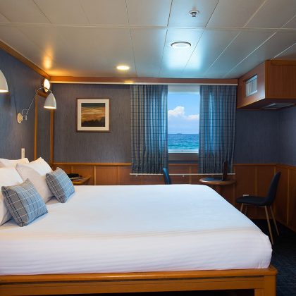 Yacht Isabela's cabins: Master cabin